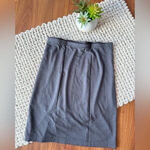 J. Jill | Women’s Picot Waist Stretch Pull-On Skirt | Small